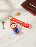 3D PVC Figure Keychain - Super Mario - Cat Mario