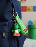 3D PVC Figure Keychain - Super Mario - Yoshi Standing Figure