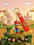 3D PVC Figure Keychain - Super Mario - Cape Mario Riding Yoshi