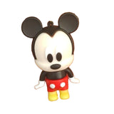 3D PVC Figure Keychain - Mickey and Friends - Chibi Mickey Mouse Standing