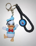 3D PVC Figure Keychain - Mickey and Friends - Chibi Donald Duck Waving