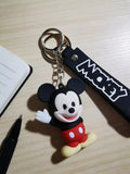 3D PVC Figure Keychain - Mickey and Friends - Mickey Mouse Waving