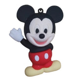 3D PVC Figure Keychain - Mickey and Friends - Mickey Mouse Waving