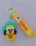 3D PVC Figure Keychain - Mickey and Friends - Pluto Nautical Outfit