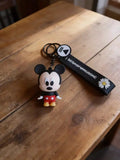 3D PVC Figure Keychain - Mickey and Friends - Chibi Mickey Classic Outfit