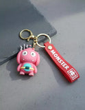 3D PVC Figure Keychain - Monster University - Squishy Scare Games Outfit