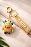 3D PVC Figure Keychain - Monster University - Squishy Wide Smile