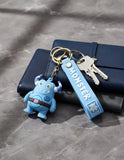 3D PVC Figure Keychain - Monster University - Squishy Oozma Kappa Uniform
