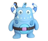 3D PVC Figure Keychain - Monster University - Squishy Oozma Kappa Uniform