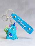 3D PVC Figure Keychain - Monster University - Sulley Mike Party Hats