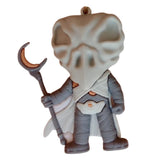 3D PVC Figure Keychain - Moon Knight - Holding Staff