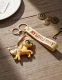3D PVC Figure Keychain - My Little Pony - Applejack Prancing Hat