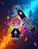 3D PVC Figure Keychain - Naruto - Pain Akatsuki Praying