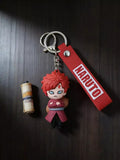 3D PVC Figure Keychain - Naruto - Chibi Gaara Sand Gourd