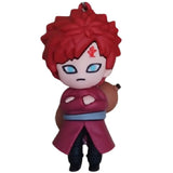 3D PVC Figure Keychain - Naruto - Chibi Gaara Sand Gourd