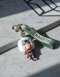 3D PVC Figure Keychain - Naruto - Jiraiya Standard Chibi