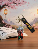 3D PVC Figure Keychain - Naruto - Young Kakashi Red Coat