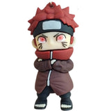 3D PVC Figure Keychain - Naruto - Chibi Pain Akatsuki Cloak
