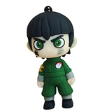 3D PVC Figure Keychain - Naruto - Rock Lee Battle Damaged