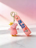 3D PVC Figure Keychain - Peppa Pig - Crown