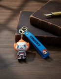 3D PVC Figure Keychain - Horror - Pennywise Grey Clown Suit