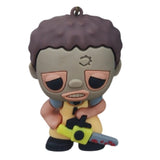 3D PVC Figure Keychain - Horror - Leatherface Holding Chainsaw