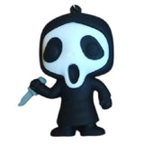 3D PVC Figure Keychain - Horror - Ghostface Holding Knife