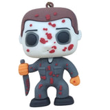 3D PVC Figure Keychain - Horror - Bloody Michael Myers Knife