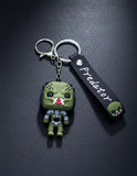 3D PVC Figure Keychain - Horror - Predator Open Mouth