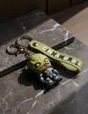 3D PVC Figure Keychain - Horror - Chibi Predator Armored