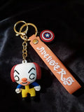3D PVC Figure Keychain - Horror - Captain Spaulding Clown Outfit