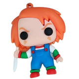 3D PVC Figure Keychain - Horror - Chucky Holding Knife