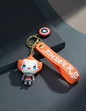 3D PVC Figure Keychain - Horror - Pennywise Grey Clown Suit Variant 2
