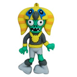 3D PVC Figure Keychain - Plants vs. Zombies - Pharaoh Zombie