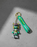 3D PVC Figure Keychain - Plantas Vs Zombies - Dog Walker Zombie
