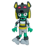 3D PVC Figure Keychain - Plantas Vs Zombies - Dog Walker Zombie