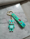 3D PVC Figure Keychain - Pokemon Bulbasaur - Chibi Bulbasaur Standing