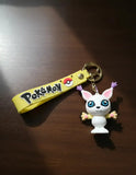 3D PVC Figure Keychain - Pokemon Gatomon - Lopmon Laying Down