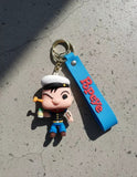 3D PVC Figure Keychain - Popeye - Winking Spinach Can