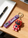3D PVC Figure Keychain - Poppy Playtime - Kiss-mishy Red Standing