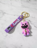 3D PVC Figure Keychain - Poppy Playtime - Chibi Catnap Standing