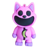 3D PVC Figure Keychain - Poppy Playtime - Chibi Catnap Standing