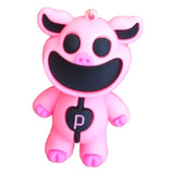 3D PVC Figure Keychain - Poppy Playtime - Smiling Critter Piggy