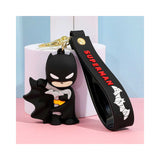 3D PVC Figure Keychain - DC Comics - Batman Chibi With Batarang