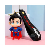 3D PVC Figure Keychain - DC Comics - Superman Chibi With Hands On Hips
