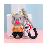 3D PVC Figure Keychain - Demon Slayer - Inosuke Hashibira Boar Mask Chibi