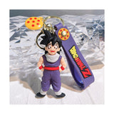 3D PVC Figure Keychain - Dragon Ball Z - Gohan Kid Purple Outfit