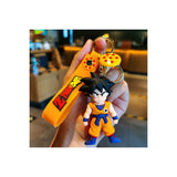 3D PVC Figure Keychain - Dragon Ball Z - Goku Orange Gi Blue Belt