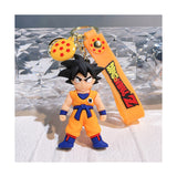 3D PVC Figure Keychain - Dragon Ball Z - Goku Orange Gi Blue Belt