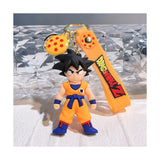 3D PVC Figure Keychain - Dragon Ball Z - Goku Orange Gi Blue Belt